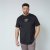 North Latitude T-Shirt With Print Czarny - Koszulki - T-shirty meskie Duże Rozmiary - 2XL-14XL