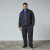 North Latitude Sweat Cardigan Czarny - TALL bluzy - Bluzy TALL dla wysokich mężczyzn