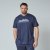 North Latitude Mountain T-Shirt V-Neck Granatowy - Koszulki - T-shirty meskie Duże Rozmiary - 2XL-14XL