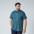 North Latitude T-Shirt With Print Niebieski - Koszulki - T-shirty meskie Duże Rozmiary - 2XL-14XL