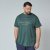North Latitude T-Shirt Zielony/Khaki - Koszulki - T-shirty meskie Duże Rozmiary - 2XL-14XL