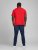 Jack & Jones Elogo T-Shirt True Red - Koszulki - T-shirty meskie Duże Rozmiary - 2XL-14XL