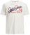 Jack & Jones Elogo T-Shirt White - Koszulki - T-shirty meskie Duże Rozmiary - 2XL-14XL