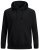 Jack & Jones Basic Hoodie Black - Bluzy & bluzy z kapturem - Bluzy & Bluzy z kapturem 2XL-12XL