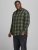 Jack & Jones Gingham L/S Shirt Dusty Olive - Koszule - Koszule 2XL-10XL