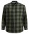 Jack & Jones Gingham L/S Shirt Dusty Olive - Koszule - Koszule 2XL-10XL