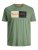 Jack & Jones Joshua T-shirt Sea Spray - Koszulki - T-shirty meskie Duże Rozmiary - 2XL-14XL