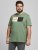 Jack & Jones Joshua T-shirt Sea Spray - Koszulki - T-shirty meskie Duże Rozmiary - 2XL-14XL