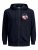 Jack & Jones Califlomax Sweat Hood Navy blazer - Bluzy & bluzy z kapturem - Bluzy & Bluzy z kapturem 2XL-12XL