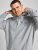 Jack & Jones JJESHARK SWEAT Hoodie Light Grey - Bluzy & bluzy z kapturem - Bluzy & Bluzy z kapturem 2XL-12XL