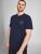 Jack & Jones JJESHARK TEE Navy - Koszulki - T-shirty meskie Duże Rozmiary - 2XL-14XL