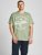 Jack & Jones JJERAFA TEE Light Green - Koszulki - T-shirty meskie Duże Rozmiary - 2XL-14XL
