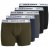 Jack & Jones BASIC White WB Trunks 5-Pack Green - Bielizna & stroje kąpielowe - Bielizna & Stroje kąpielowe 2XL-8XL