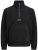 Jack & Jones Soho Half Zip Fleece Sweatshirt Black - Bluzy & bluzy z kapturem - Bluzy & Bluzy z kapturem 2XL-12XL