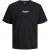 Jack & Jones Miko Crew Neck T-Shirt Black - Koszulki - T-shirty meskie Duże Rozmiary - 2XL-14XL