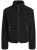 Jack & Jones Norrebro Teddy Jacket Black - Kurtki Męskie Duże Rozmiary - Kurtki Duże rozmiary 2XL-8XL