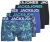  Jack & Jones Tropical Flowers Trunks 5-Pack Blue - Bielizna & stroje kąpielowe - Bielizna & Stroje kąpielowe 2XL-8XL