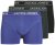 Jack & Jones Black Friday Trunks 3-Pack Blue Black - Bielizna & stroje kąpielowe - Bielizna & Stroje kąpielowe 2XL-8XL