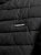 Jack & Jones Elvis Light Puffer Collar Jacket Black - Kurtki Męskie Duże Rozmiary - Kurtki Duże rozmiary 2XL-8XL