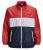 Jack & Jones Hunter Light Jacket Red - Kurtki Męskie Duże Rozmiary - Kurtki Duże rozmiary 2XL-8XL