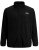 Jack & Jones Hype Fleece Black - Kurtki Męskie Duże Rozmiary - Kurtki Duże rozmiary 2XL-8XL