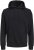 Jack & Jones BRADLEY Hoodie Black - Bluzy & bluzy z kapturem - Bluzy & Bluzy z kapturem 2XL-12XL