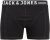 Jack & Jones SENSE Trunks 3-Pack Black - Bielizna & stroje kąpielowe - Bielizna & Stroje kąpielowe 2XL-8XL