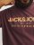 Jack & Jones JJALVIS Vineyard Wine - Koszulki - T-shirty meskie Duże Rozmiary - 2XL-14XL