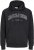 Jack & Jones CALEB Hoodie Black - Bluzy & bluzy z kapturem - Bluzy & Bluzy z kapturem 2XL-12XL