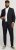 Jack & Jones SOLARIS Trousers Black - Garnitury - Garnitury dużych rozmiarach