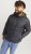 Jack & Jones SPRINT Quilted Collar Jacket Black - Kurtki Męskie Duże Rozmiary - Kurtki Duże rozmiary 2XL-8XL
