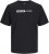 Jack & Jones CORP Logo Play 5 T-Shirt Black - Koszulki - T-shirty meskie Duże Rozmiary - 2XL-14XL