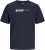 Jack & Jones CORP Logo Play 5 T-Shirt Navy Blazer - Koszulki - T-shirty meskie Duże Rozmiary - 2XL-14XL