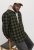 Jack & Jones ZAC Brushed Long Sleeve Overshirt Green - Koszule - Koszule 2XL-10XL