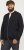Jack & Jones PANNEL Turtleneck Knitted Sweater with Zipper Black - Bluzy & bluzy z kapturem - Bluzy & Bluzy z kapturem 2XL-12XL