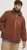 Jack & Jones ESTERBRO High Collar Teddy Jacket Brandy Brown - Kurtki Męskie Duże Rozmiary - Kurtki Duże rozmiary 2XL-8XL