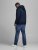 Jack & Jones Elogo Sweat Hood Navy Blazer - Bluzy & bluzy z kapturem - Bluzy & Bluzy z kapturem 2XL-12XL