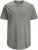 Jack & Jones NOA Crew Neck T-Shirt Grey - Koszulki - T-shirty meskie Duże Rozmiary - 2XL-14XL