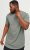 Jack & Jones NOA Crew Neck T-Shirt Grey - Koszulki - T-shirty meskie Duże Rozmiary - 2XL-14XL