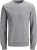 Jack & Jones Basic Sweatshirt Light Grey Melange - Bluzy & bluzy z kapturem - Bluzy & Bluzy z kapturem 2XL-12XL