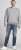 Jack & Jones Basic Sweatshirt Light Grey Melange - Bluzy & bluzy z kapturem - Bluzy & Bluzy z kapturem 2XL-12XL