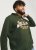 Jack & Jones 2 COL LOGO Hoodie Kombu Green - Bluzy & bluzy z kapturem - Bluzy & Bluzy z kapturem 2XL-12XL