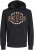 Jack & Jones 2 COL LOGO Hoodie Black - Bluzy & bluzy z kapturem - Bluzy & Bluzy z kapturem 2XL-12XL