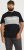 Jack & Jones LEGACY BLOCKING T-Shirt Black - Koszulki - T-shirty meskie Duże Rozmiary - 2XL-14XL
