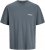 Jack & Jones Lington Crew Neck T-Shirt Grey - Koszulki - T-shirty meskie Duże Rozmiary - 2XL-14XL