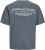Jack & Jones Lington Crew Neck T-Shirt Grey - Koszulki - T-shirty meskie Duże Rozmiary - 2XL-14XL