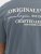 Jack & Jones Lington Crew Neck T-Shirt Grey - Koszulki - T-shirty meskie Duże Rozmiary - 2XL-14XL