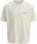 Jack & Jones Lington Crew Neck T-Shirt White - Koszulki - T-shirty meskie Duże Rozmiary - 2XL-14XL