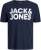 Jack & Jones CORP Logo T-Shirt Navy Blazer - Koszulki - T-shirty meskie Duże Rozmiary - 2XL-14XL