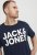 Jack & Jones CORP Logo T-Shirt Navy Blazer - Koszulki - T-shirty meskie Duże Rozmiary - 2XL-14XL